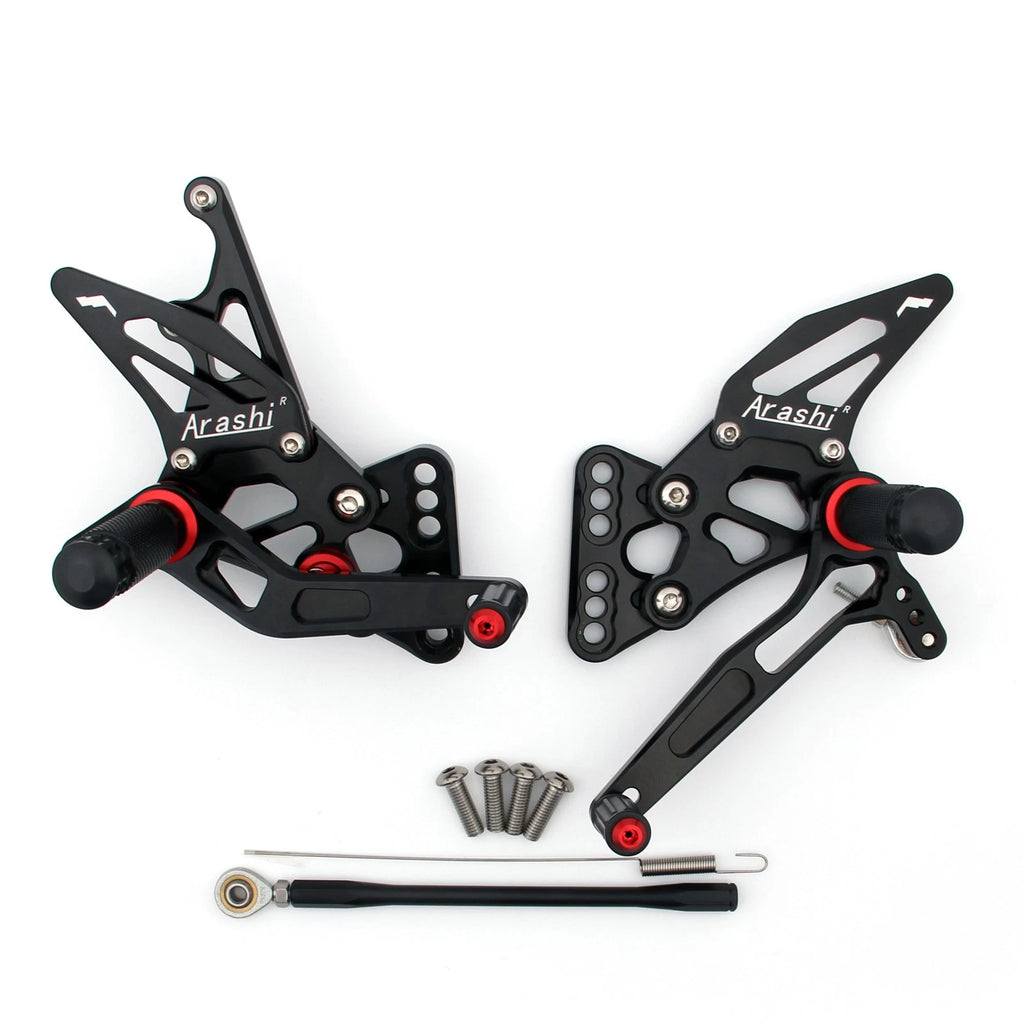 Rearset Rear Set for Suzuki GSXR1000 (2005–2006) Black