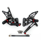 Rearset Rear Set for Suzuki GSXR1000 (2005–2006) Black