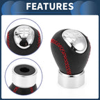 5 Speed Manual Gear Shift Knob for Mazda 3 BK (2003–2008) Plastic Faux Leather