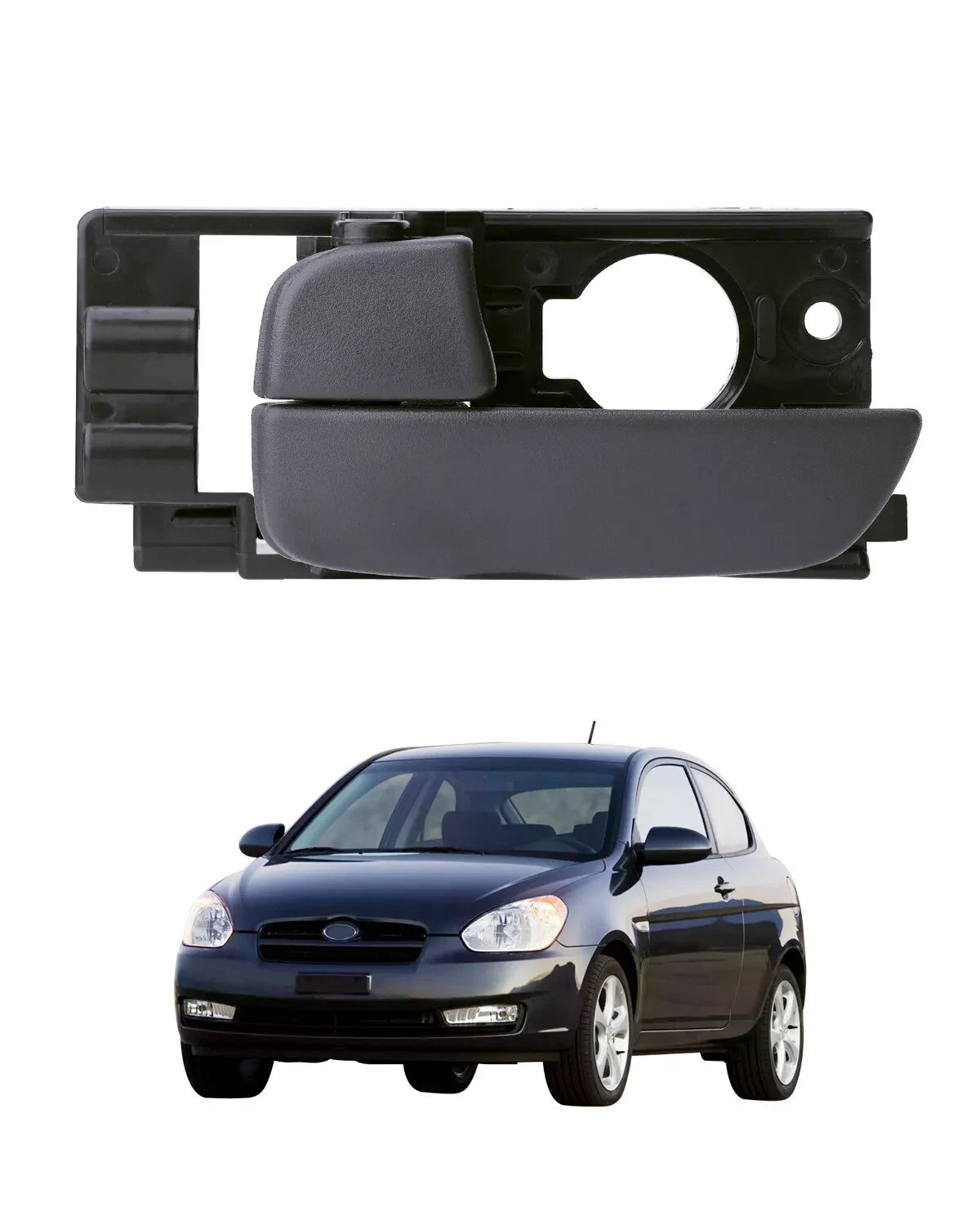 Interior Door Handle for Hyundai Accent (2006–2011) - Left Side