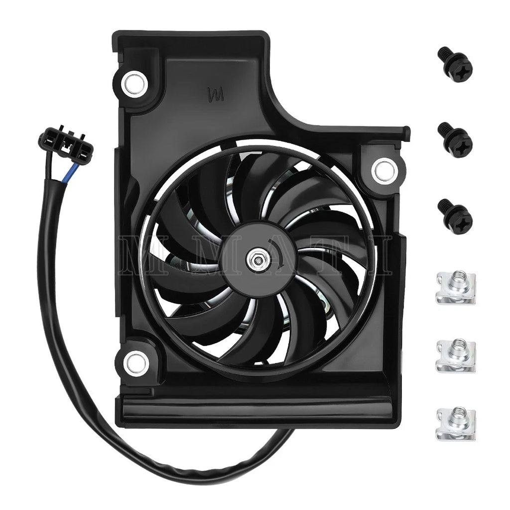 Radiator Cooling Fan Kit for Yamaha YZ250FX YZ450FX (2019–2024) B3J-E24E0-V0-00