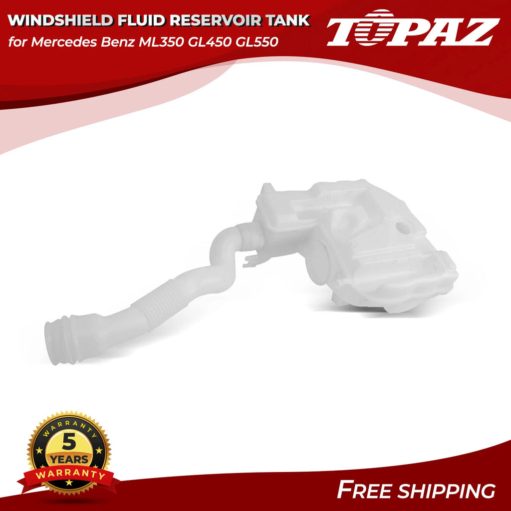 Wiper Washer Fluid Reservoir Tank for Mercedes Benz ML350 GL450 GL550 (2006–2015)