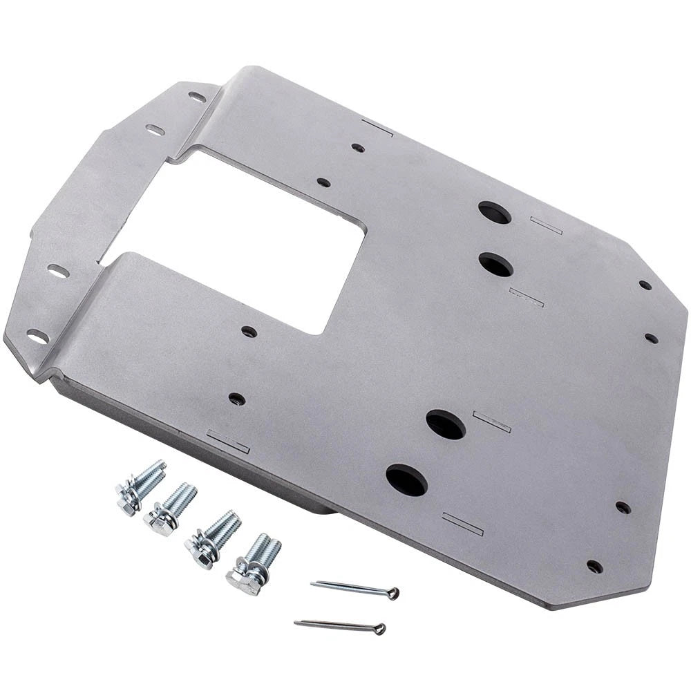 Spare Tire License Plate Relocation Mounting Bracket for Jeep Wrangler JL (2018–2019)