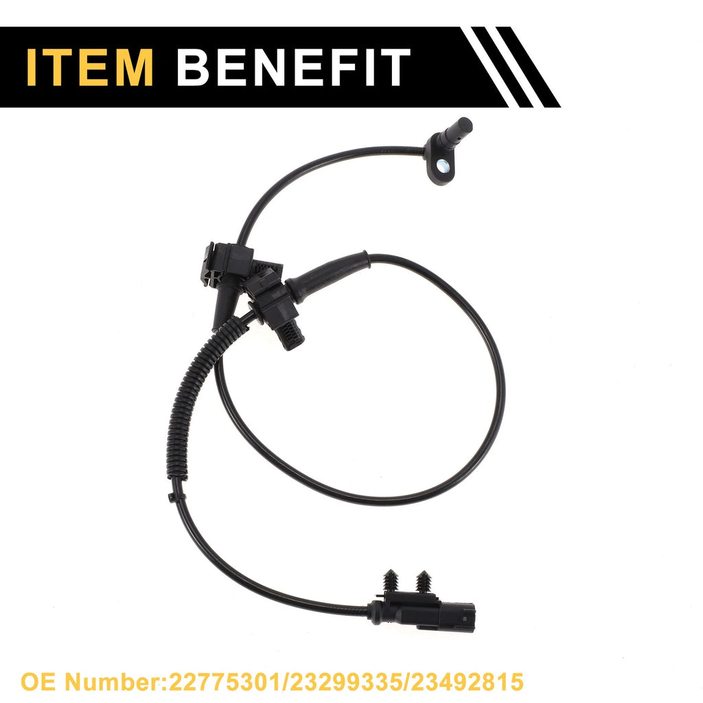 ABS Wheel Speed Sensor No. 22775301 for Chevrolet Silverado 1500 (2014–2019)