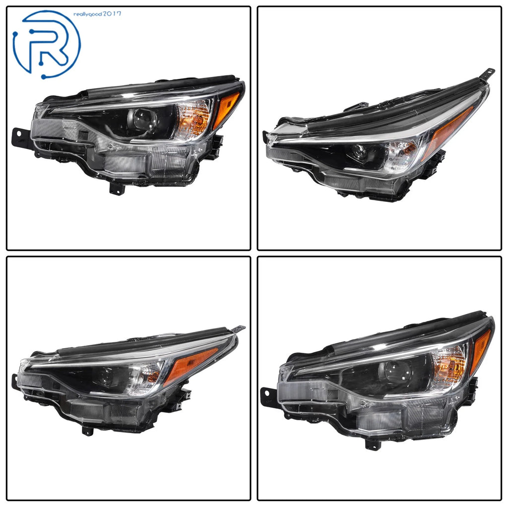 Headlight for Subaru Impreza/Crosstrek (2024–2025) Driver Side LED Black