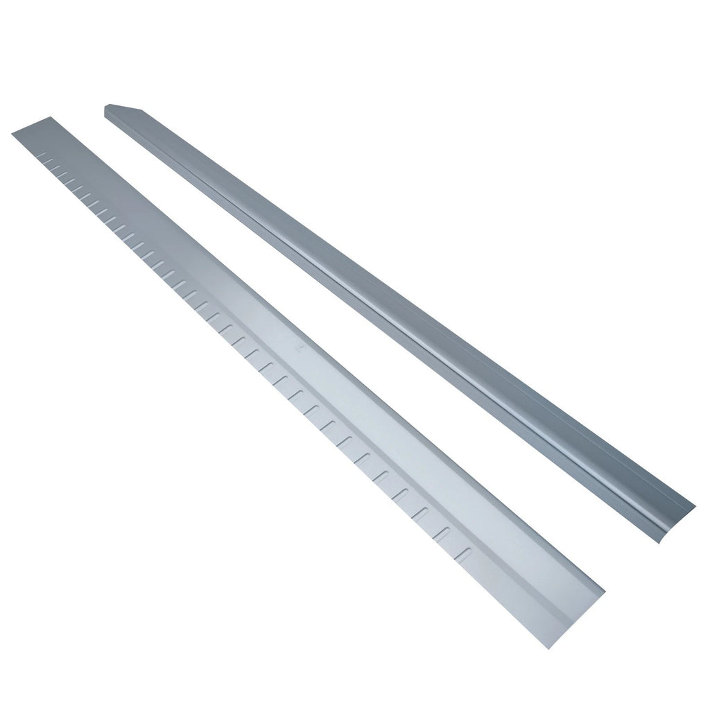 Pair Slip On Rocker Panels for GMC Sierra (1999-2007) Black