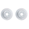 Set of 2 Hella Rear Vented 345mm Disc Brake Rotors for BMW F30 320i F22 F23