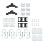 U-bolt Hanger Kit for Tandem Trailer Axle (2000–2000)