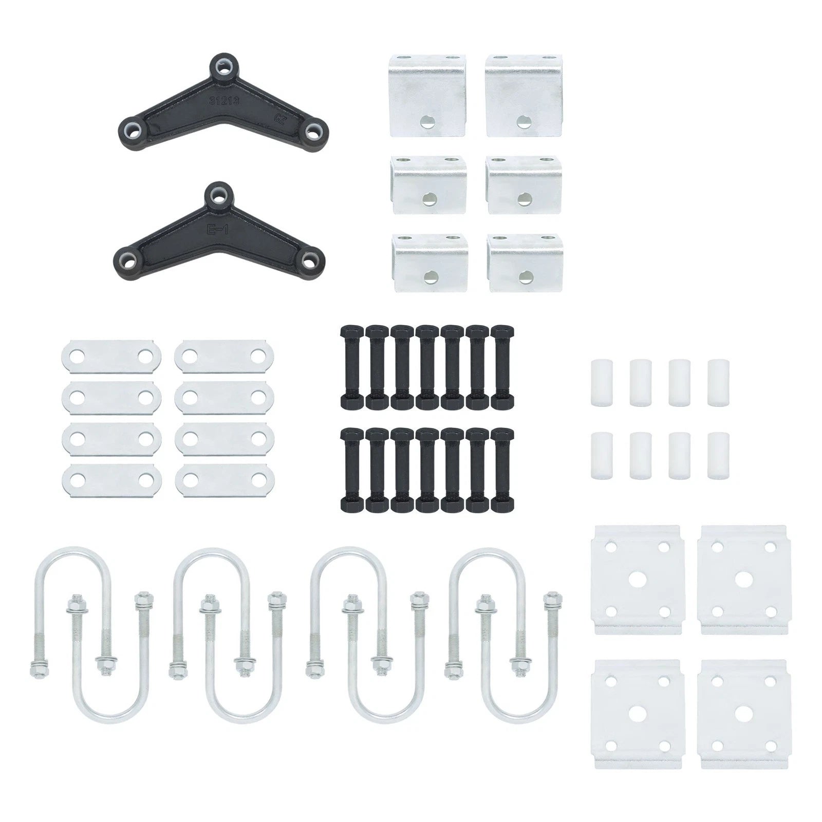 U-bolt Hanger Kit for Tandem Trailer Axle (2000–2000)