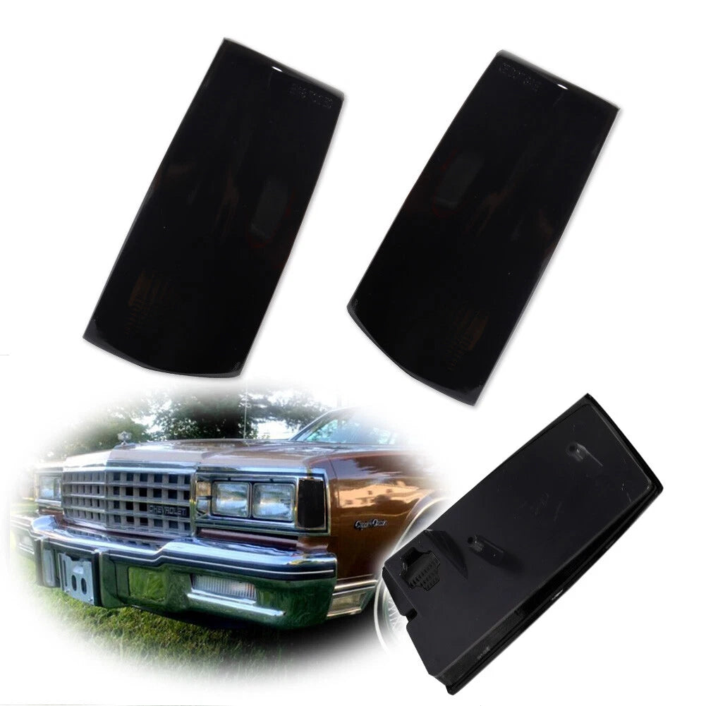 Smoke Lens Side Marker Lights for Pontiac Parisienne Bonneville Safari