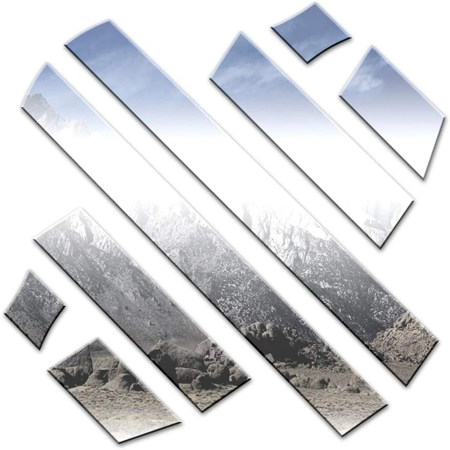 Luxury FX Rocker Panel Insert Trim Kit 8pc for Ford Ranger (2019–2023)