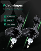 Front Shocks Struts for Mitsubishi Outlander (2003–2006)