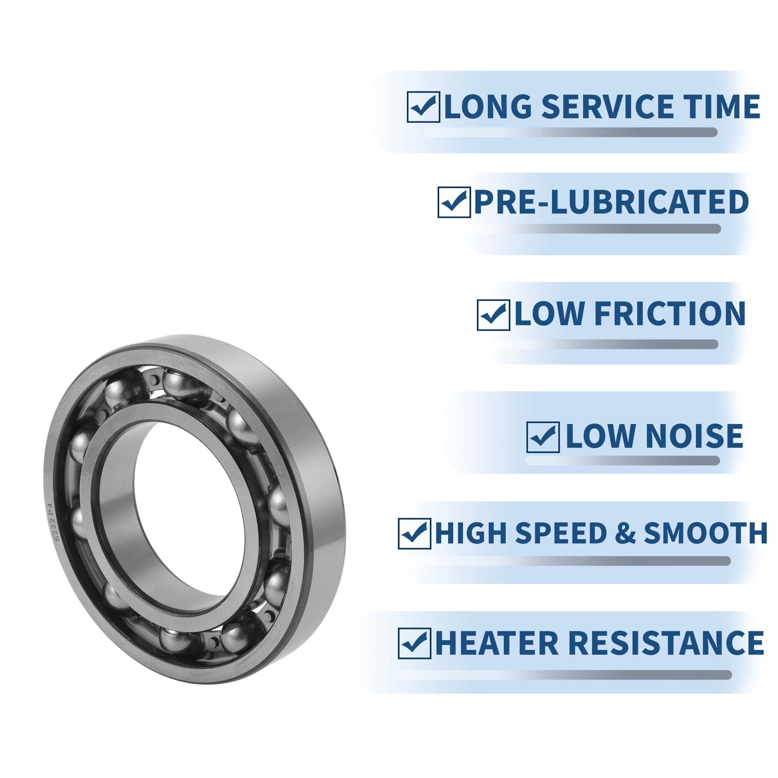 Deep Groove Ball Bearing 110x200x38mm for Scooter Skateboard (6222)