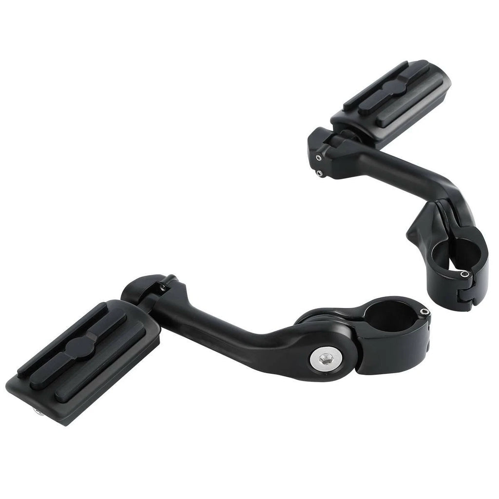 1-1/4" Matte Highway Footpegs for Harley Sportster XL