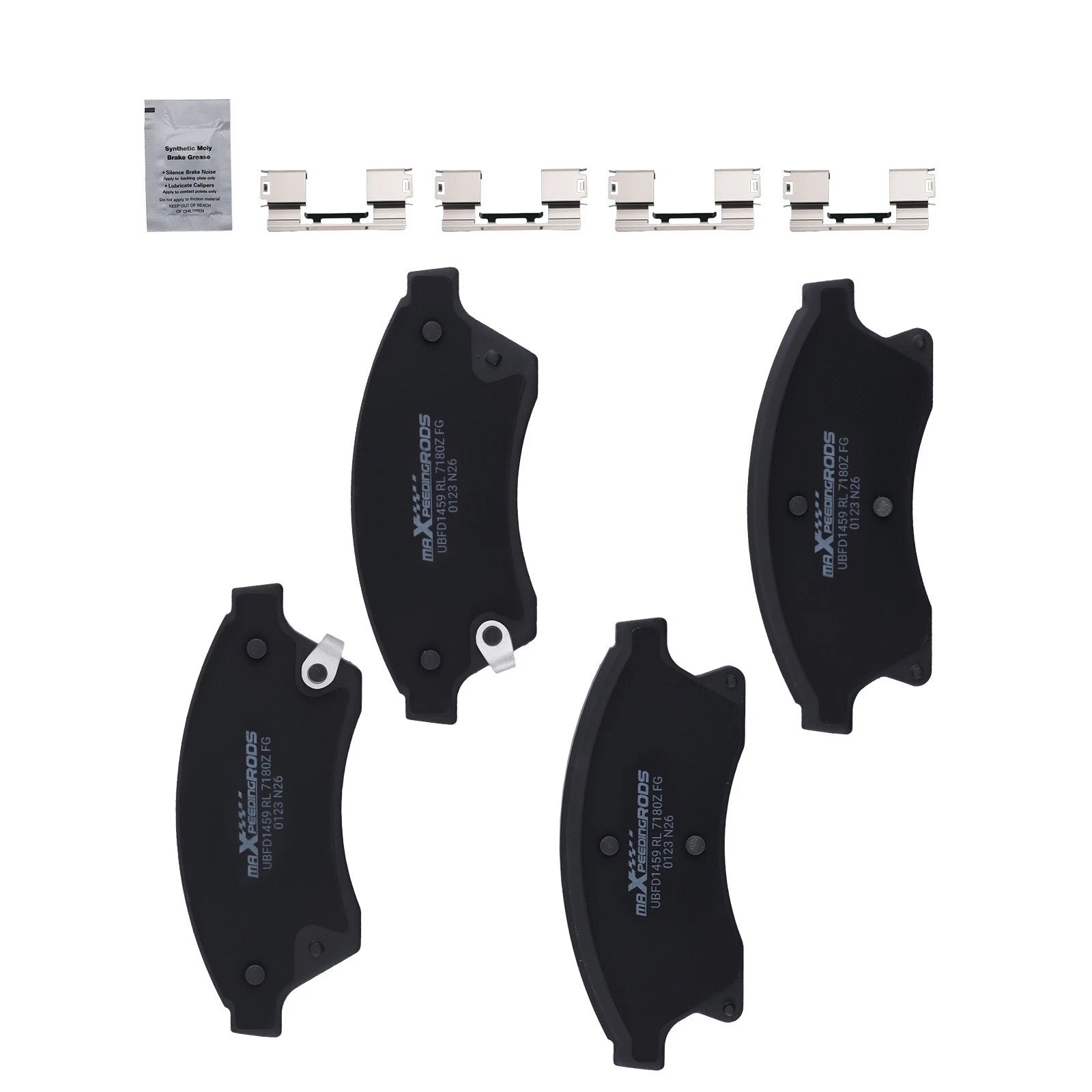 4X Front Ceramic Brake Pads Kit for Chevrolet Cruze (2011–2016)