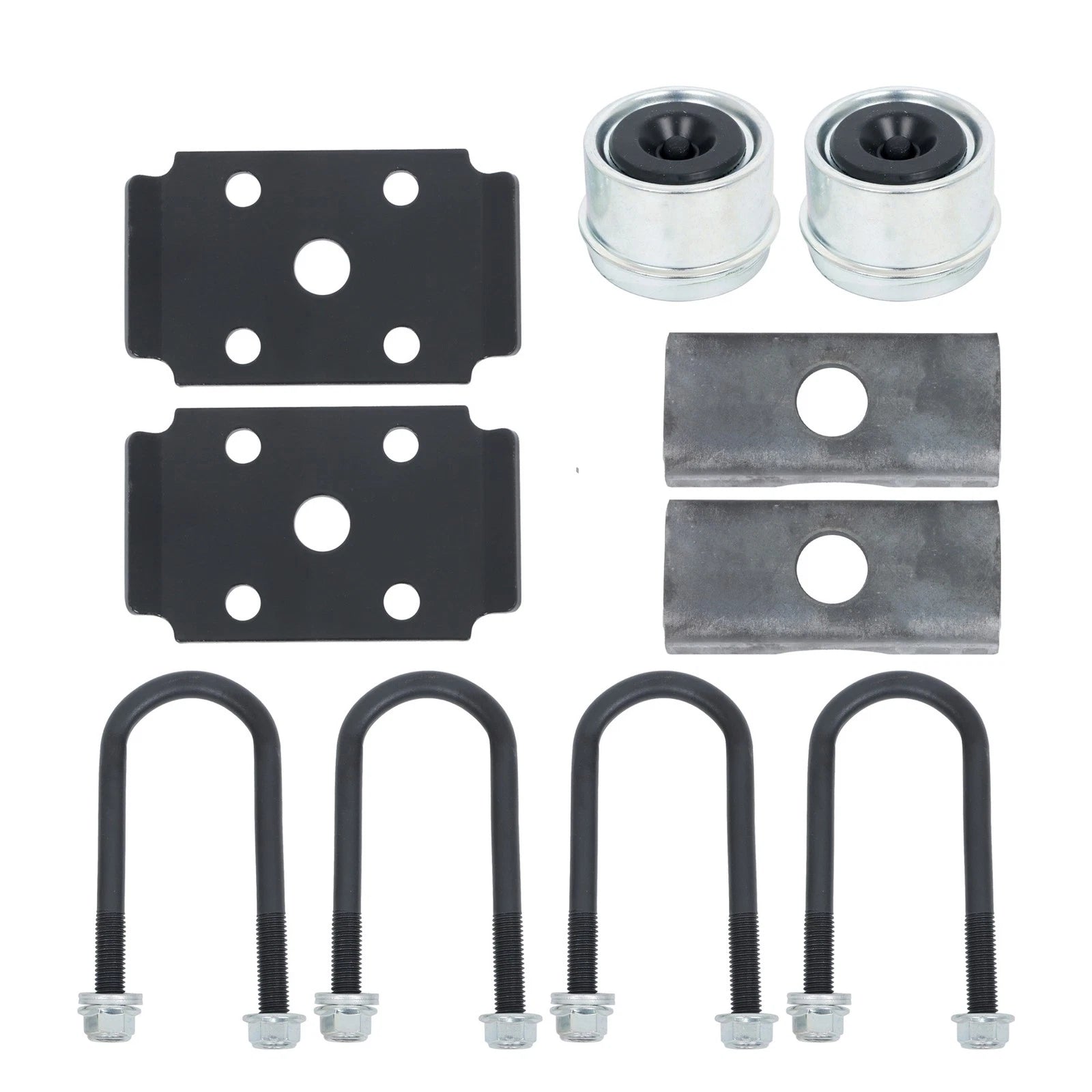 Trailer Axle 2000 lb 4 Lug 54" Hub Face Pitch with U-Bolt Kit