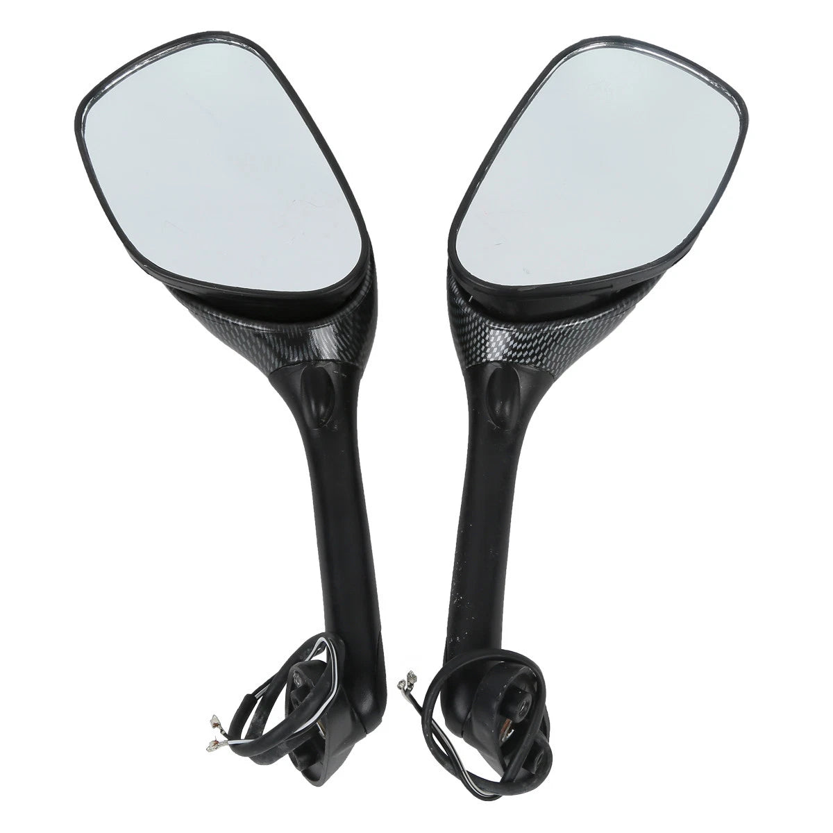 Rearview Mirrors with Clear/Smoke Turn Signals for Suzuki GSXR600 GSXR750 (2006–2025)