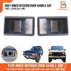 Grey Inner Door Handle Cup Bezel for Toyota Hilux 4Runner (1984-1988)