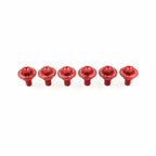 6 x CNC Front Fork Guard Bolts for HONDA CR125 CR250 CRF250R CRF450R