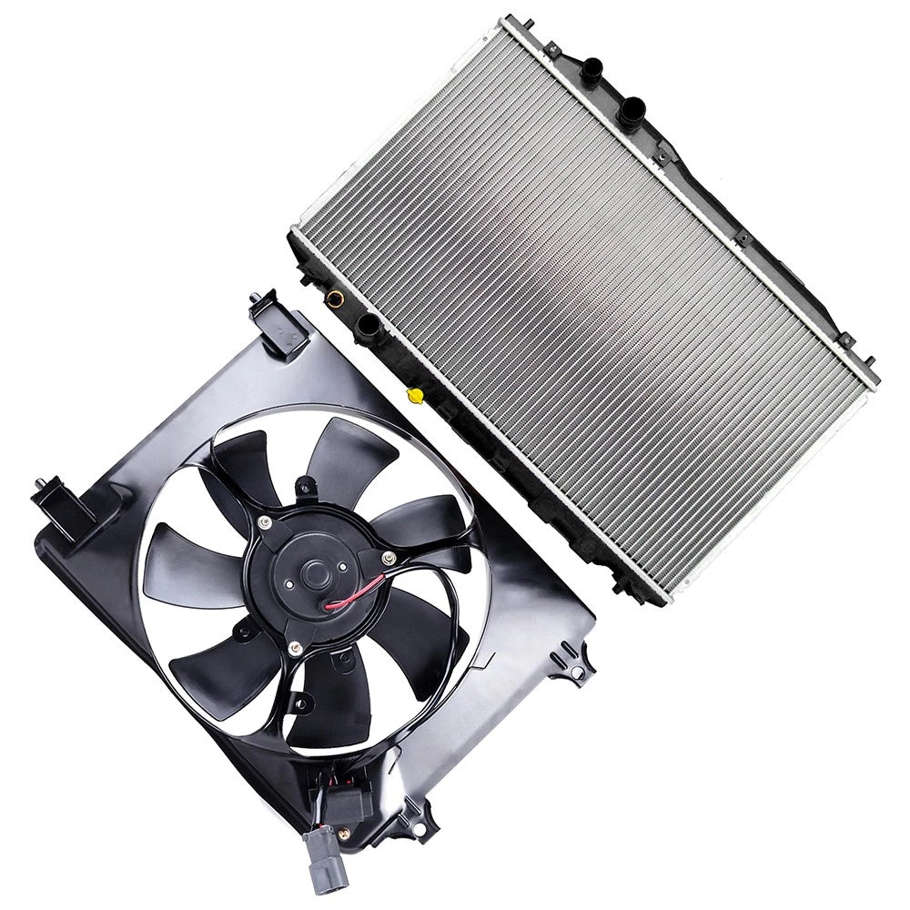 Aluminum Radiator & Cooling Fan Set for Honda Civic (2006–2011)