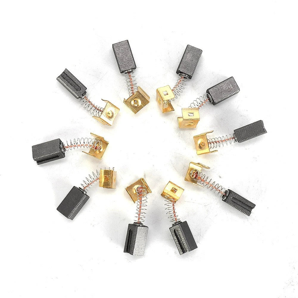 10pcs Carbon Brushes for Black Decker CD105, CD110, CD115, KG900 (N/A)