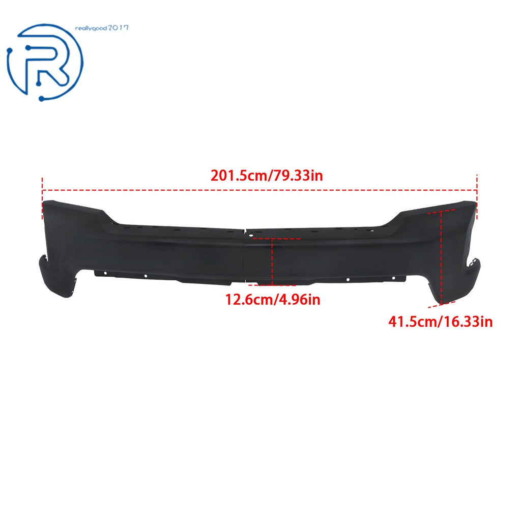 Front Bumper for Chevrolet Silverado 1500 (2019-2022) Split Black