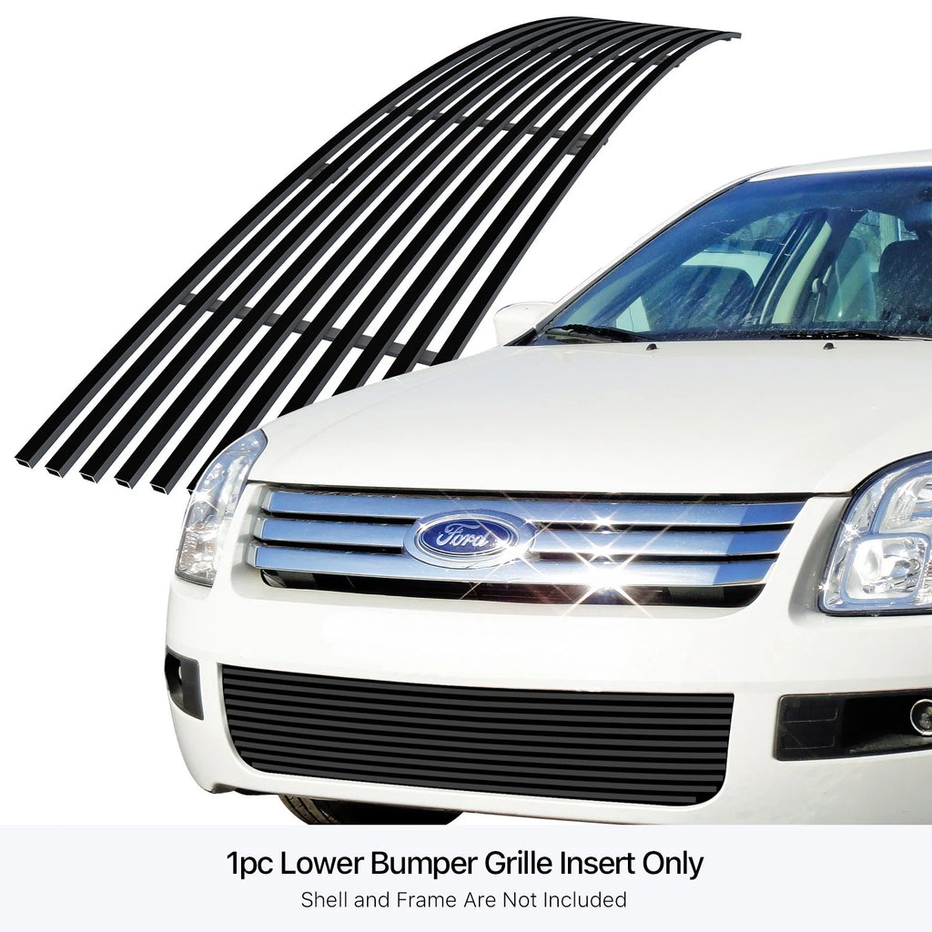 Stainless Black Billet Grille Insert for Ford Fusion (2006-2009)