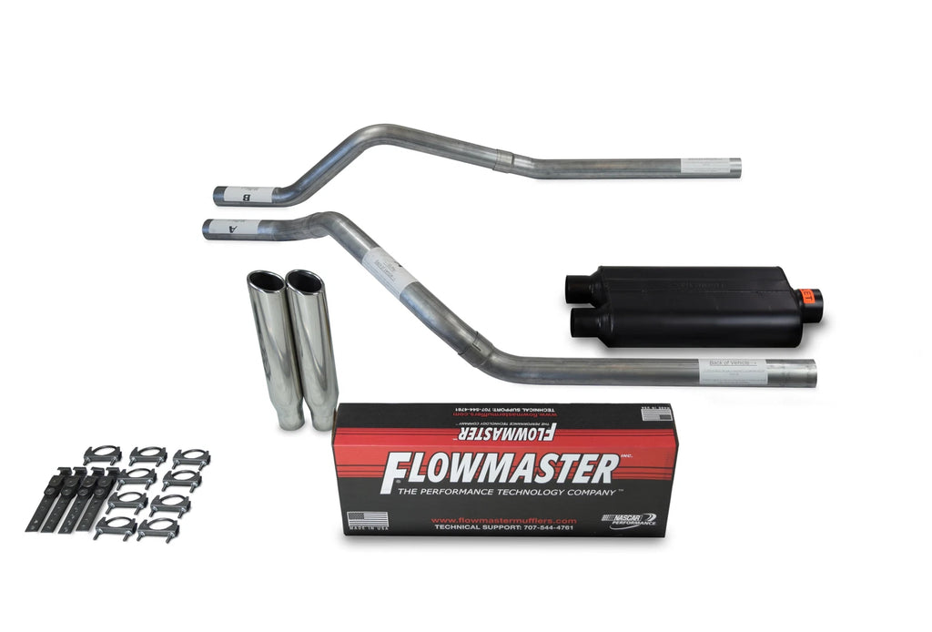 2.5" Dual Exhaust Kit for GMC Jimmy (1992–1994) - Flowmaster 50 Series