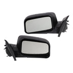 Set of 2 Power Mirrors for Ford Edge (2007) Textured Black