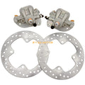 Rear Brake Calipers & Disc Rotors for Yamaha Grizzly 550 YFM550 (2009–2014)