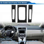 Set of 1 Air Condition Outlet Vent Trim Cover Frame for Toyota Corolla (2009–2013)