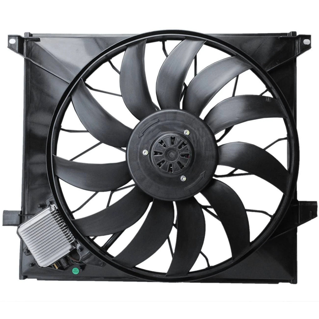 Brushless Radiator Cooling Fan Assembly for Mercedes ML55 AMG (2000-2003)