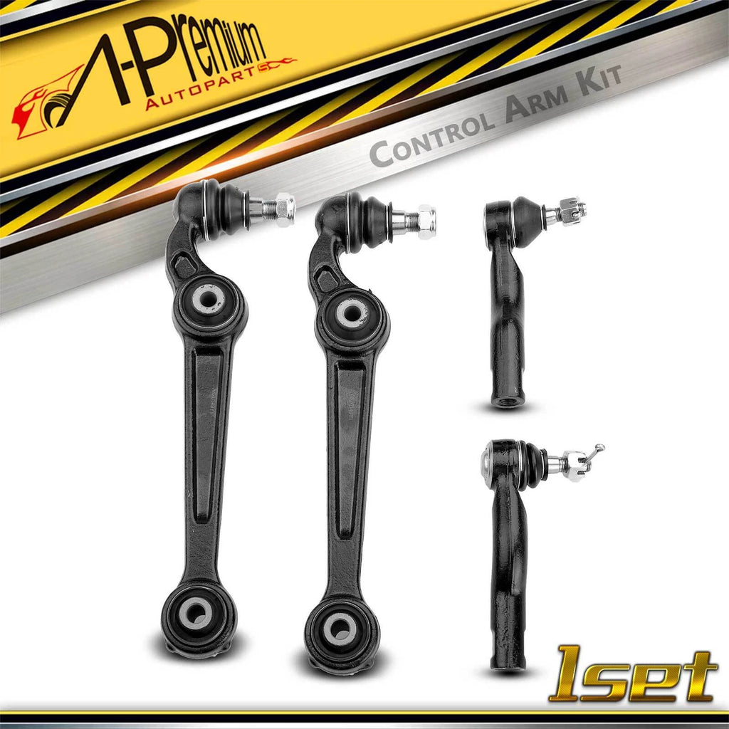 Set of 4 Front Control Arm Ball Joint Assemblies for Ford Fusion Lincoln MKZ 