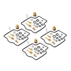Carburetor Repair Kit for Kawasaki ZZR600 ZX6R ZZR 600 (1996–2001)