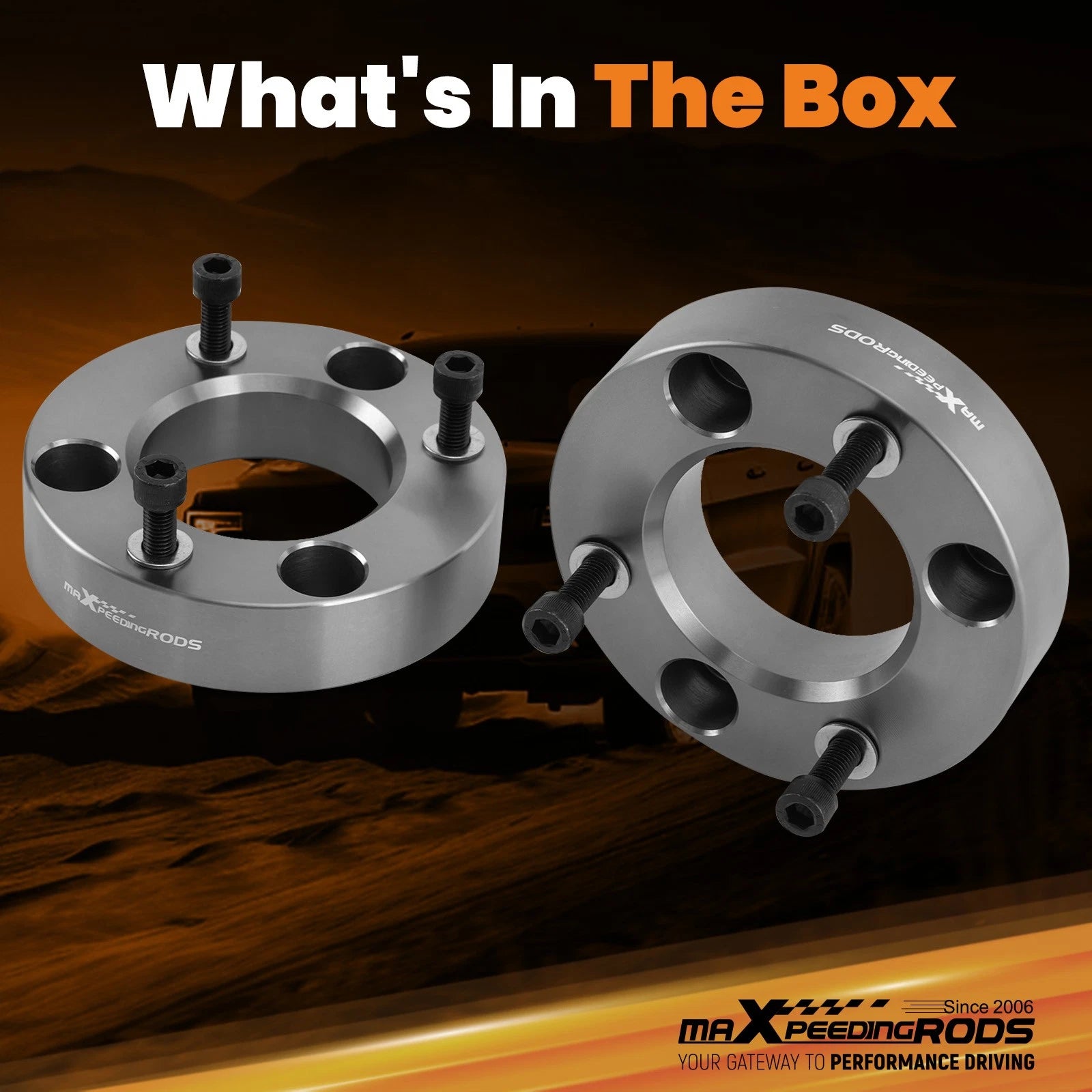 2X Front 2 Inch Lift Kits Strut Spacers for Ford F150 (2004–2023)