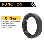 Set of 5 Oil Seal Rotary Shaft Seal NBR Rubber 45x60x12mm