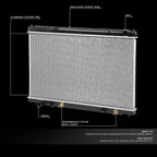 Aluminum Cooling Radiator for Infiniti M45 M35 (2006–2010) 13012