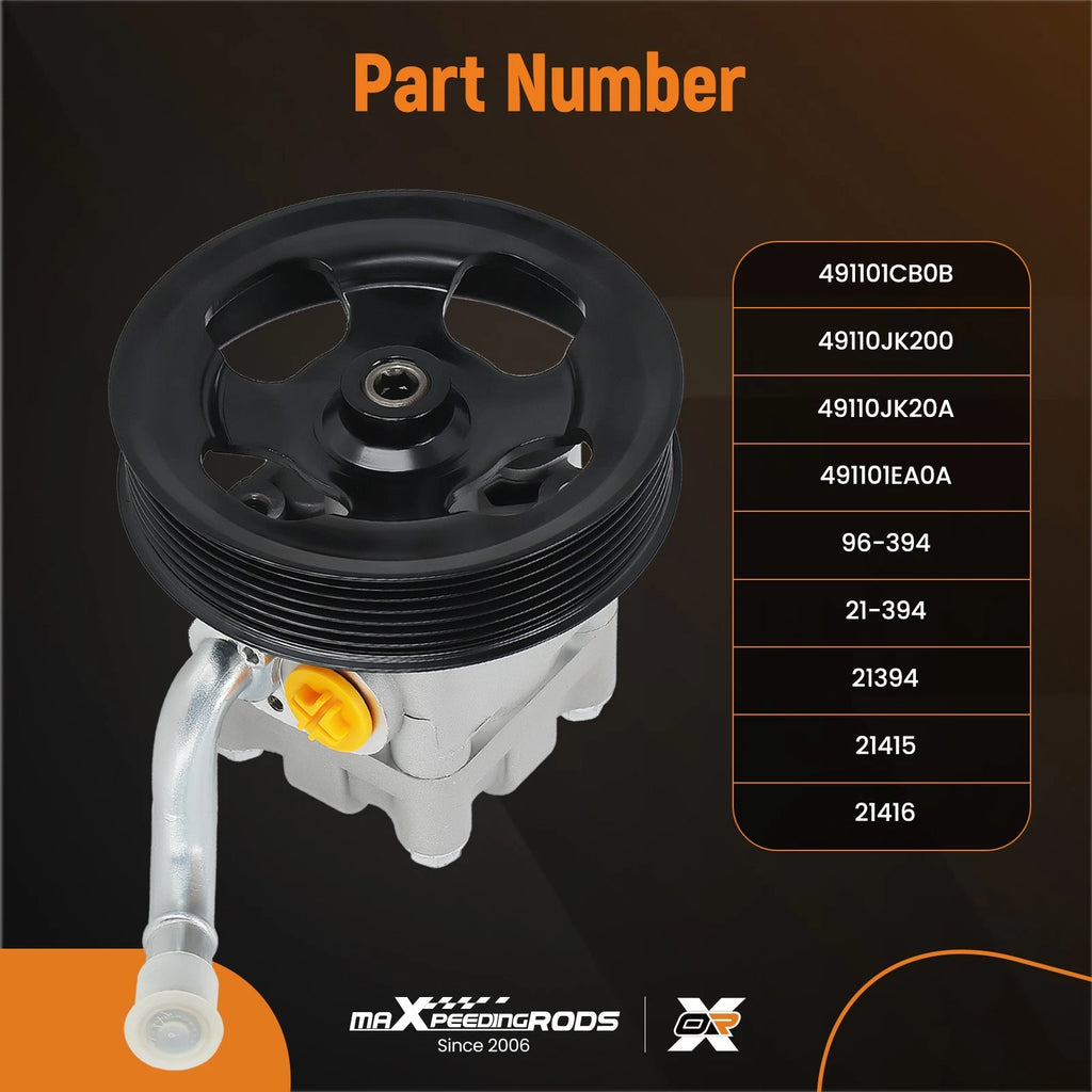 Power Steering Pump with Pulley for Infiniti FX35 (2009–2012)