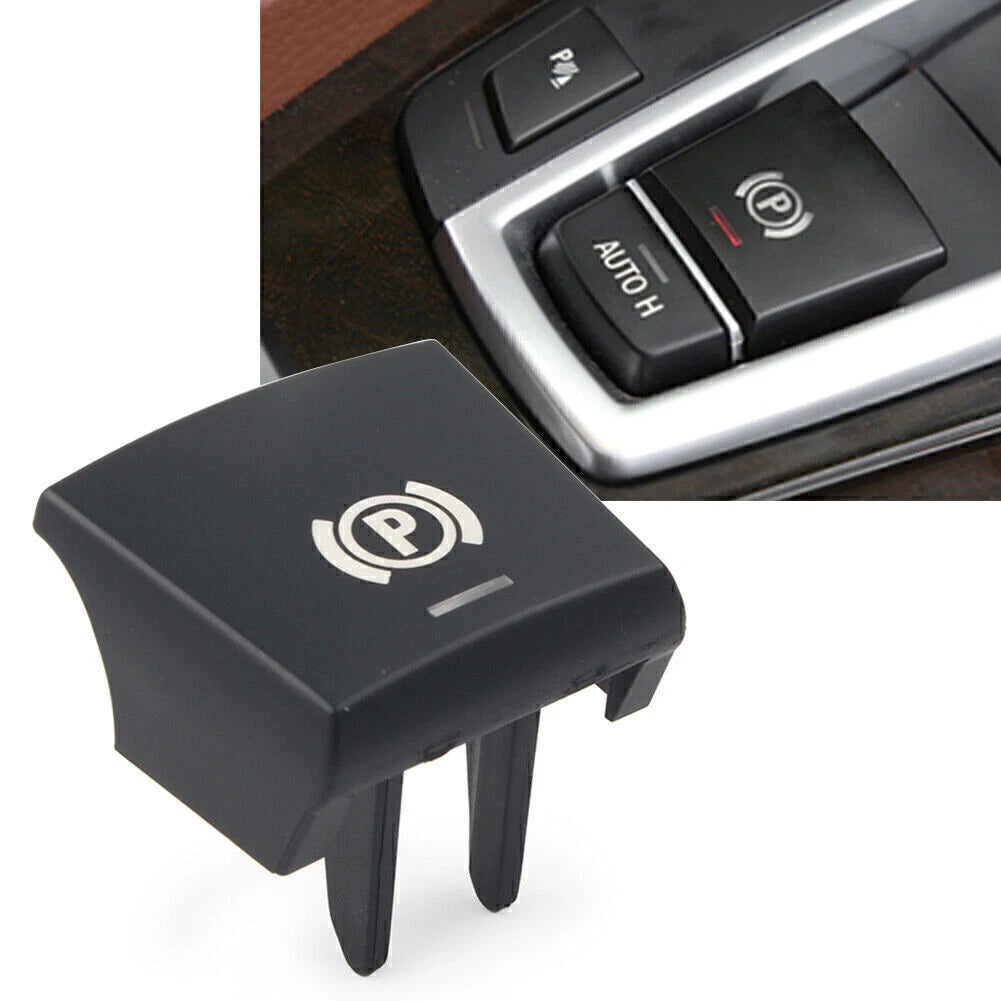 Parking Hand Brake Button Cap Cover for BMW 5 6 X3 X4 (2009–2014)