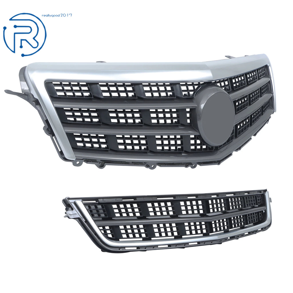 Matte Finish Front Bumper Grilles for Cadillac ATS (2013–2014)