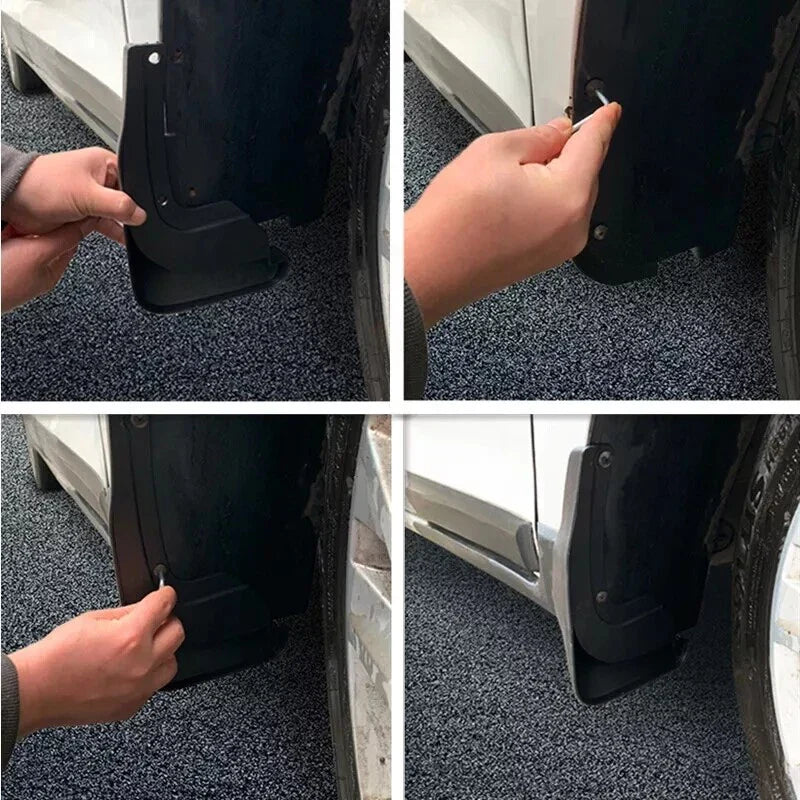 4Pcs Set Molded Splash Guards Mud Flaps Fender for Mazda CX-60 (2022–2023)