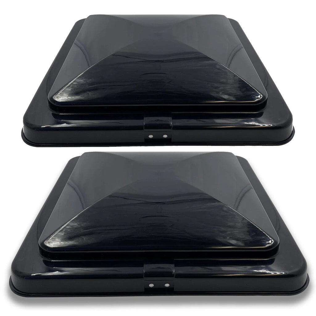 2 RV Roof Vent Cover Replacement Lids for Motorhome Camper Trailer (14" x 14")