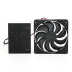 3W Solar Panel Fan for Greenhouse Pet Dog Chicken House