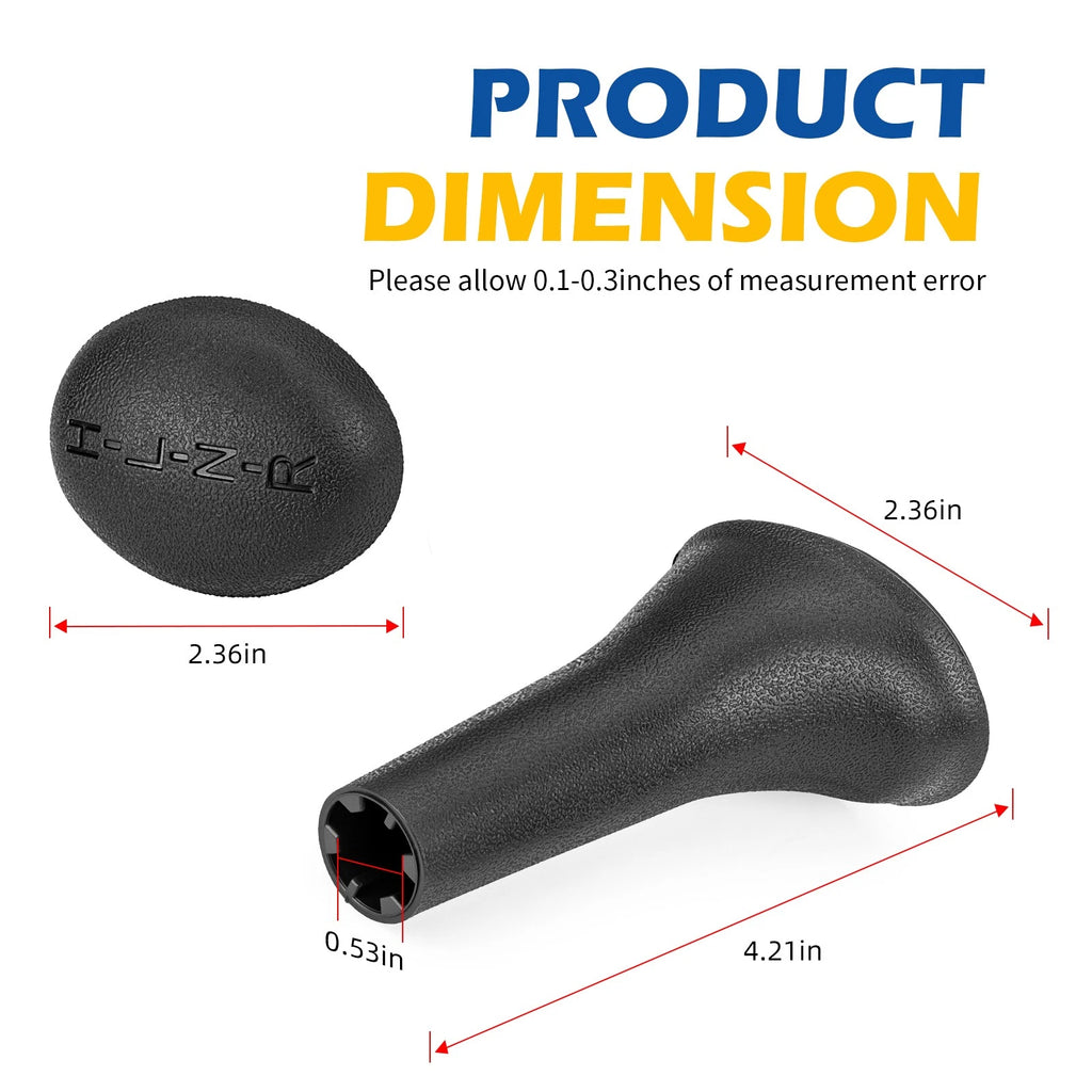 Shift Lever Knob & Cover for Polaris UTV 2X4 4X4 1500 (Series 10 & 11)