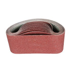 Set of 15 Sanding Belts for Sander (4" x 24", Aluminium Oxide, 40/80/120 Grit)