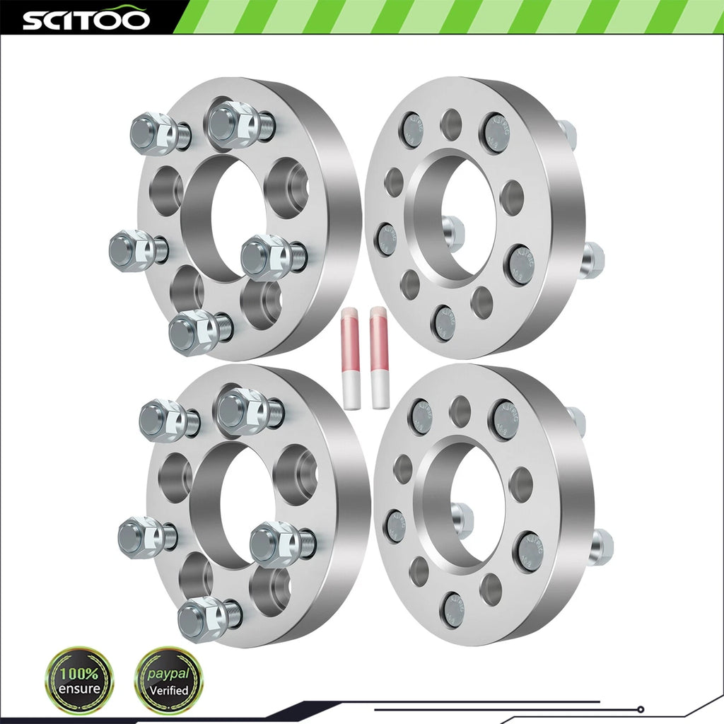 4X 1" Wheel Adapters 5x100 to 5x114.3 for Toyota Corolla (2003–2022)