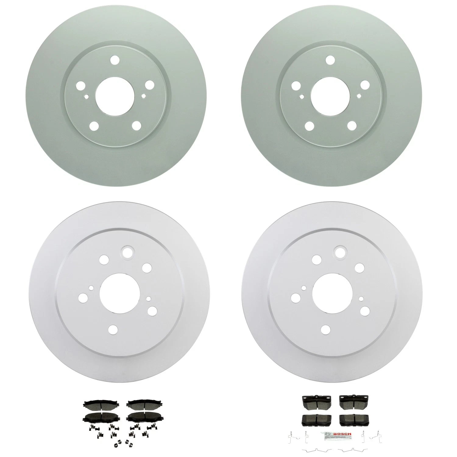Bosch QuietCast Brake Pad Kit for Lexus IS250 (2006–2015)