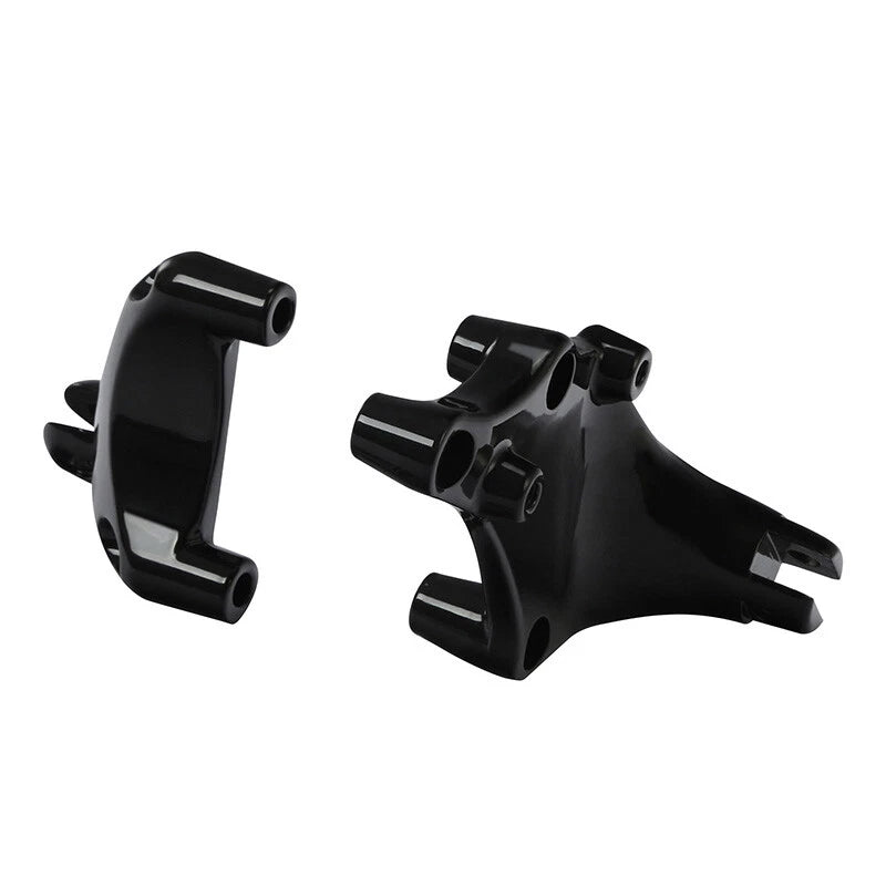 Black Passenger Footpeg Peg Pedal Mount for Harley Sportster 883 1200 (2014–2022)