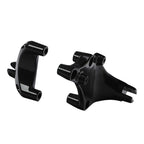 Black Passenger Footpeg Peg Pedal Mount for Harley Sportster 883 1200 (2014–2022)