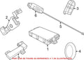 Genuine OEM Rear Center Keyless Entry Antenna for Jeep
